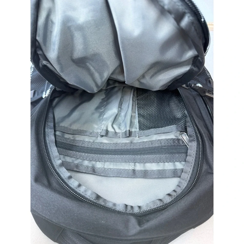 The North Face Jester Backpack Purple Black Laptop Sleeve School Travel New NWT